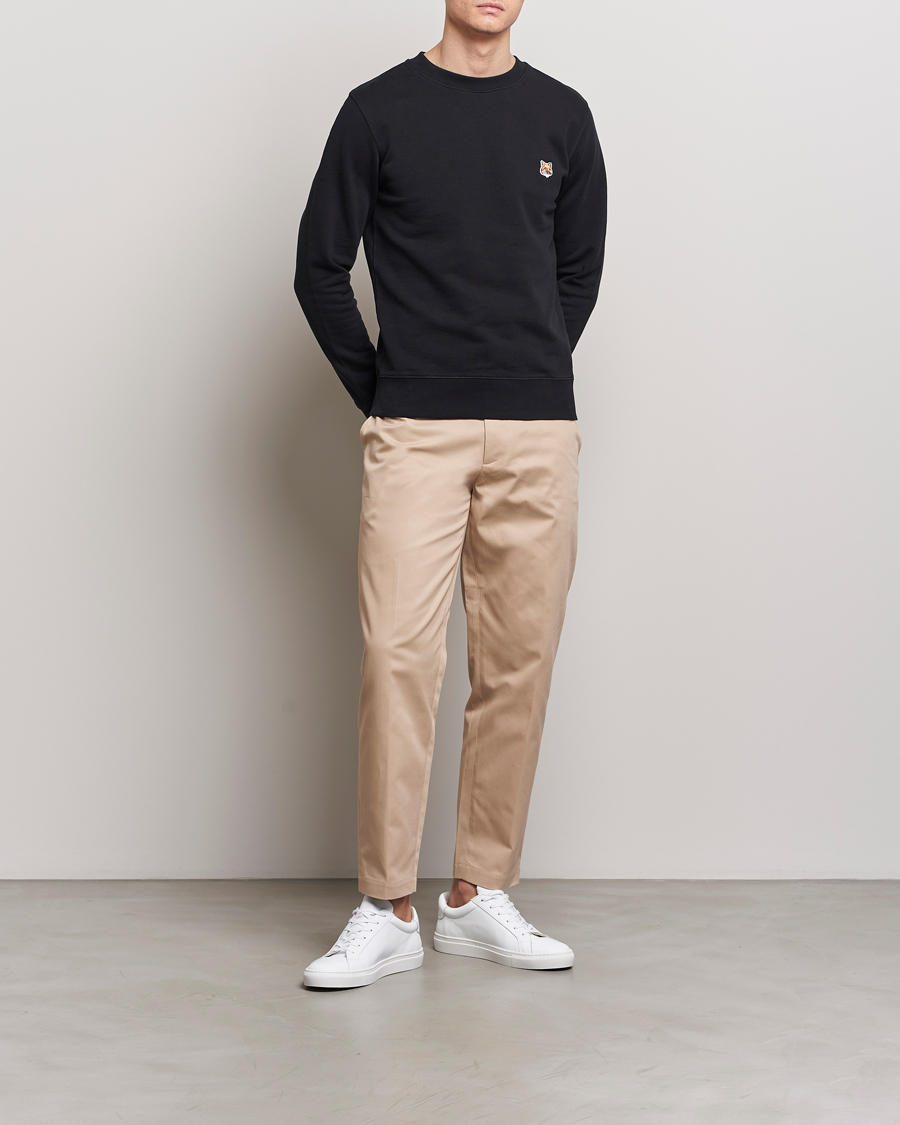 Heren | Broeken | Maison Kitsuné | Straight Chino Light Beige