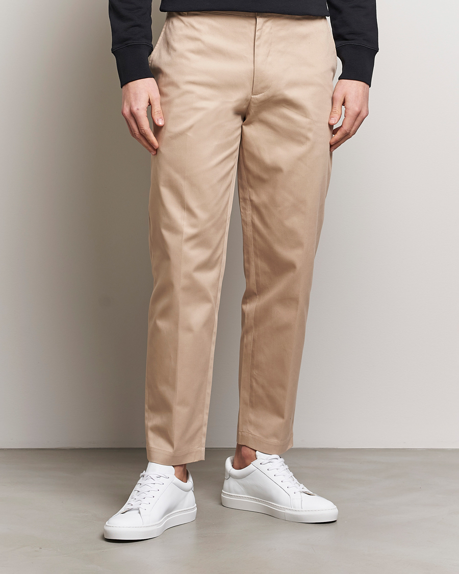 Heren | Afdelingen | Maison Kitsuné | Straight Chino Light Beige