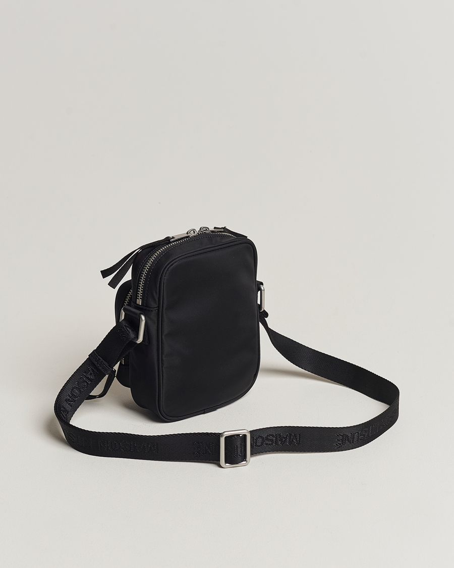 Heren | Rugzakken | Maison Kitsuné | The Traveller Crossbody Pouch Black