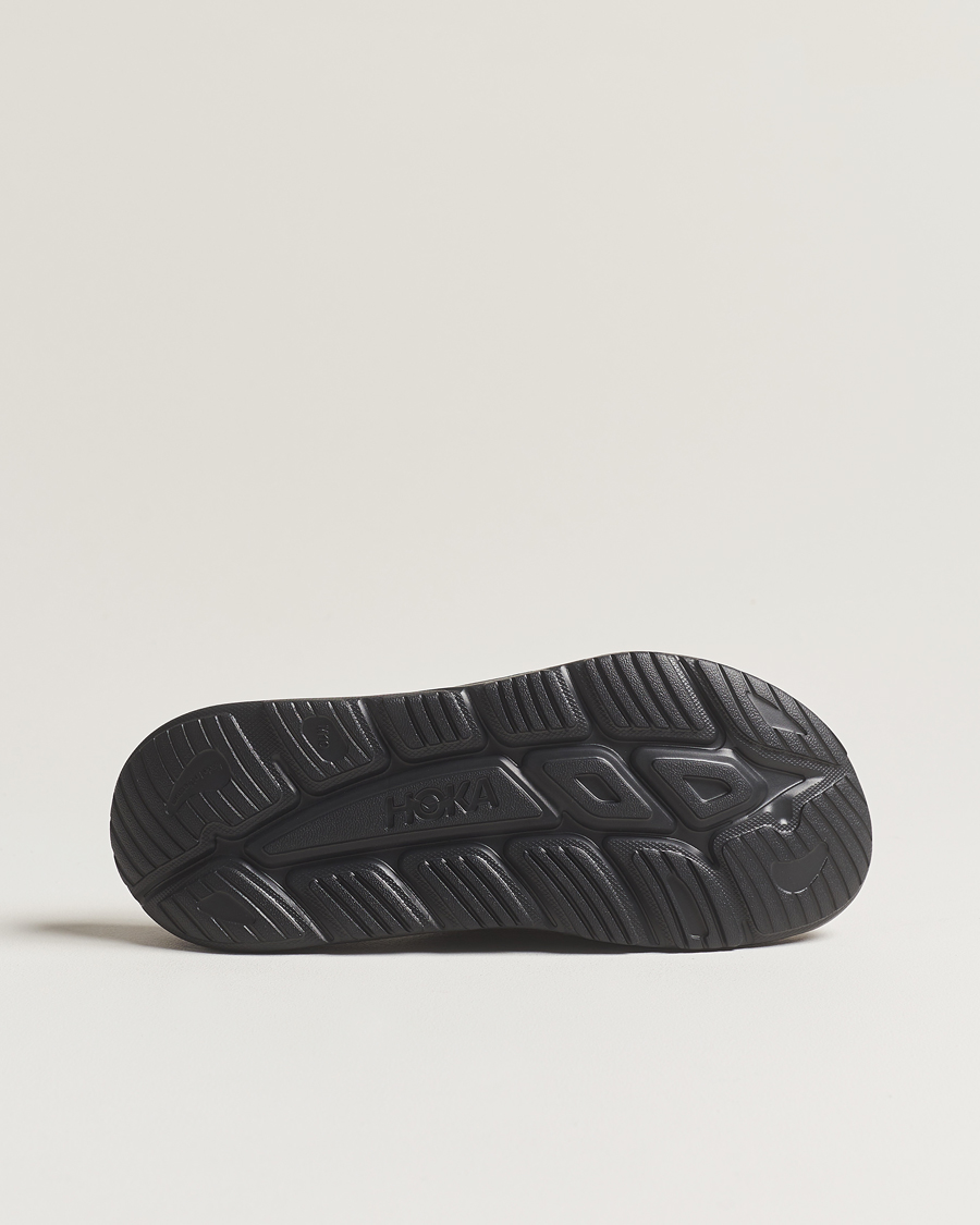 Heren | Hoka Ora Recovery Slide 3 Black | Hoka | Ora Recovery Slide 3 Black