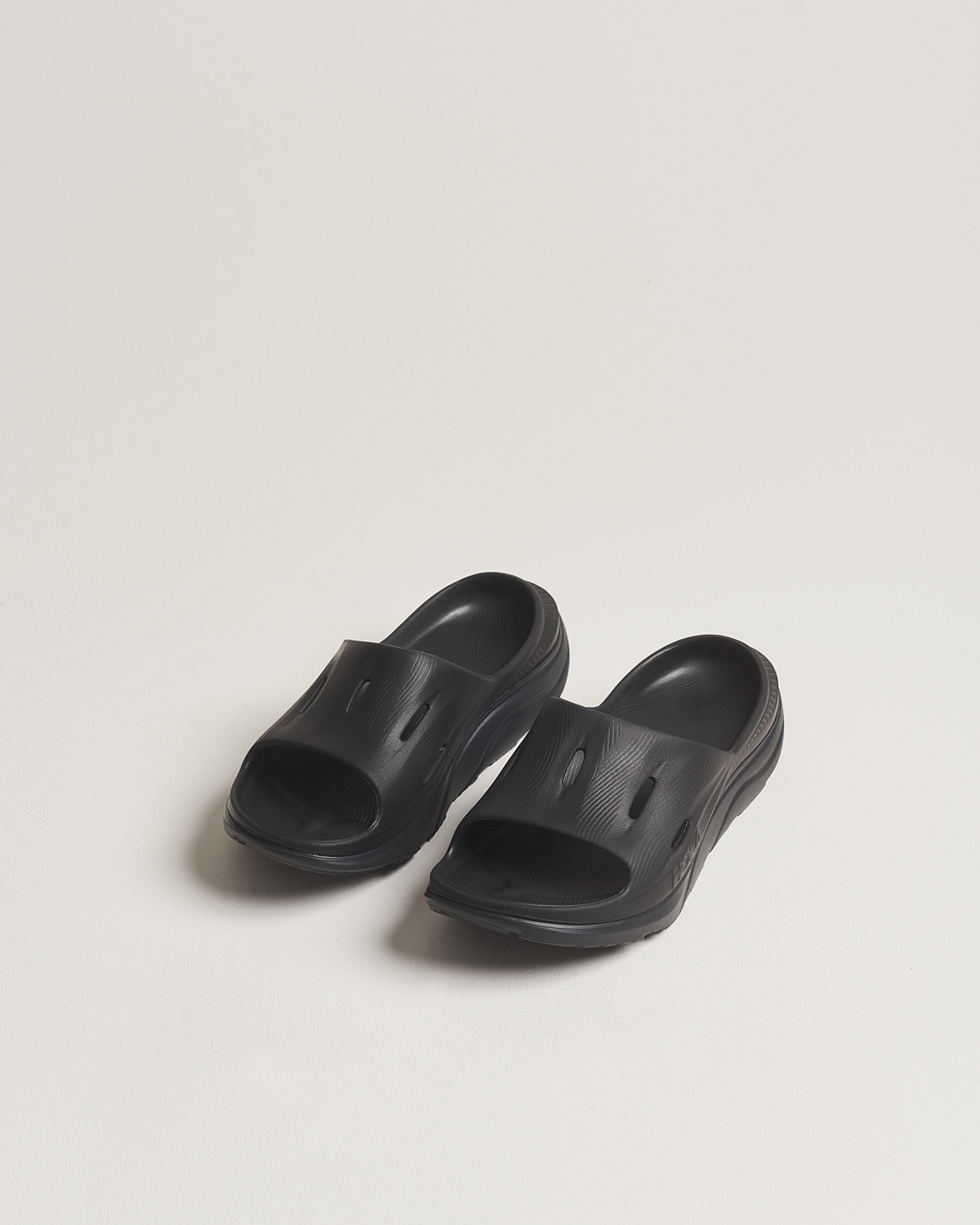 Men | Active | Hoka One One | Hoka Ora Recovery Slide 3 Black