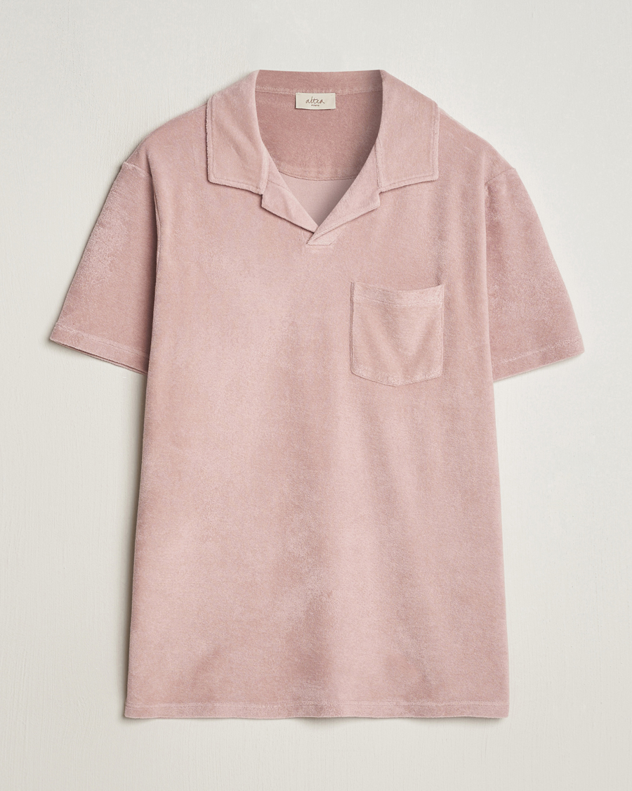 Heren | Polo's | Altea | Terry Cotton Polo Rosa