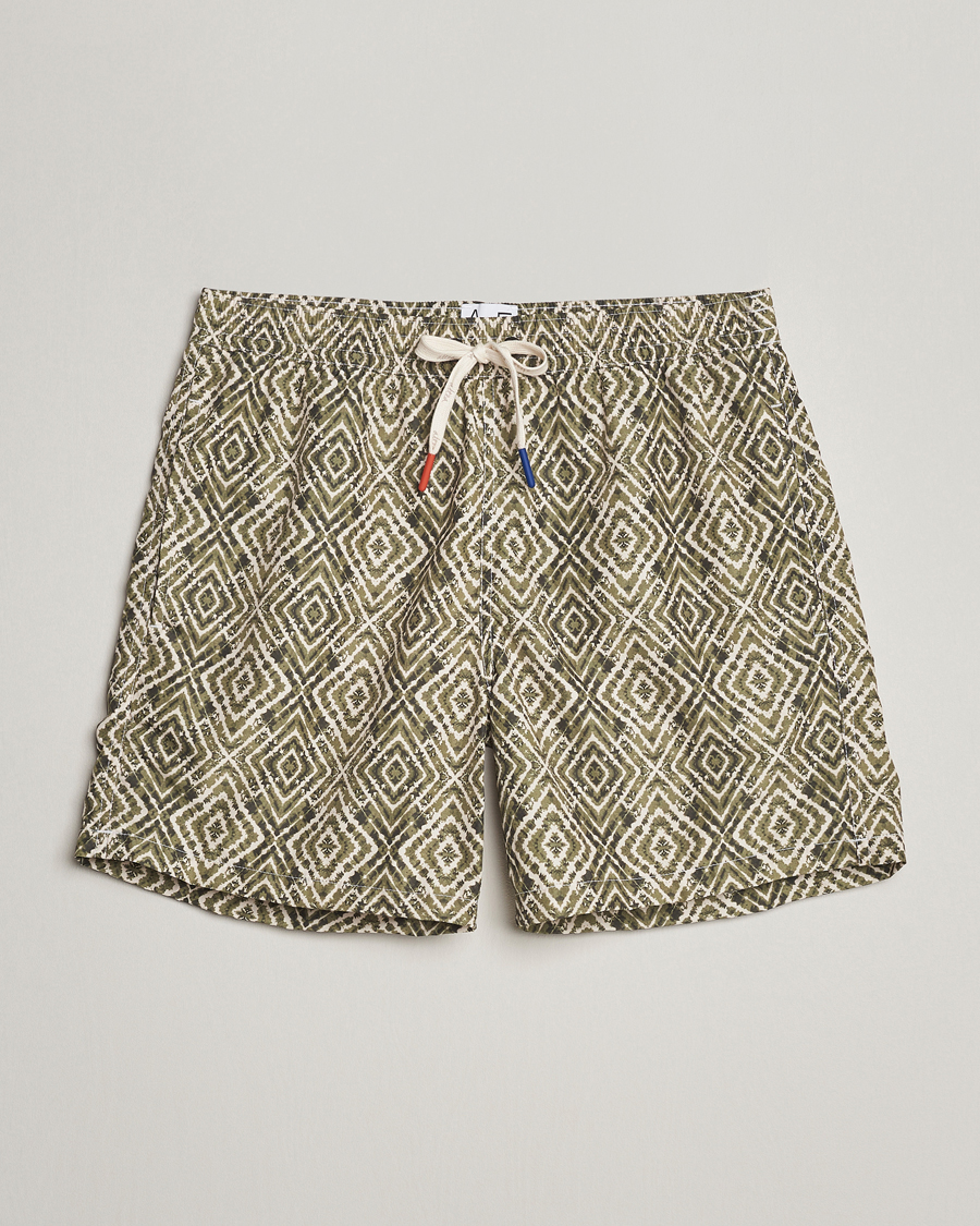 Heren | Zwembroek | Altea | Printed Swim Shorts Green