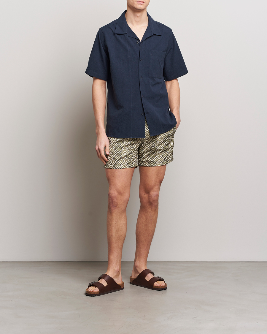 Heren | Zwembroek | Altea | Printed Swim Shorts Green