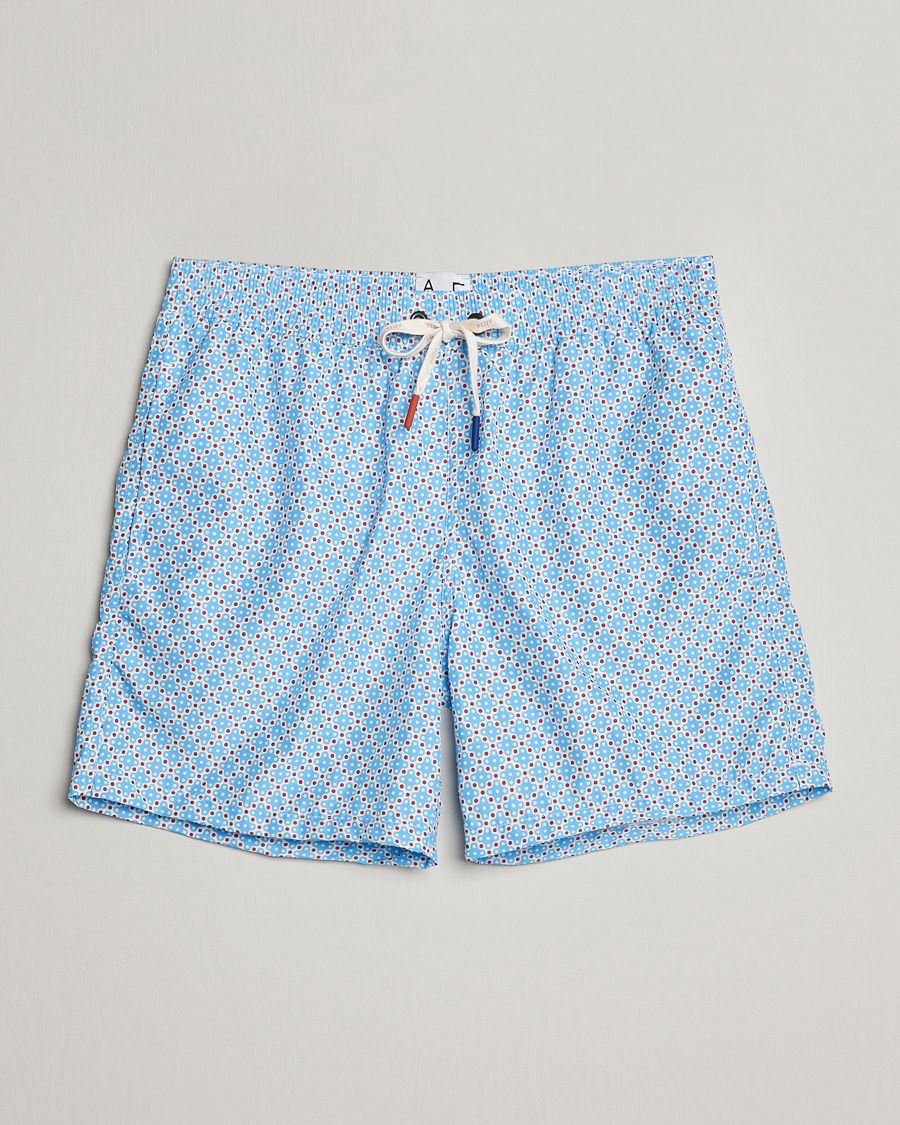 Heren | Zwembroek | Altea | Printed Swim Shorts Light Blue