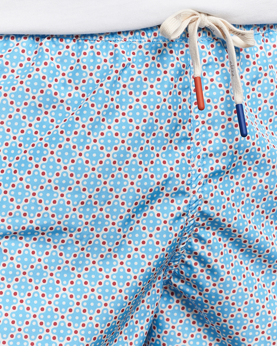 Heren | Zwembroek | Altea | Printed Swim Shorts Light Blue