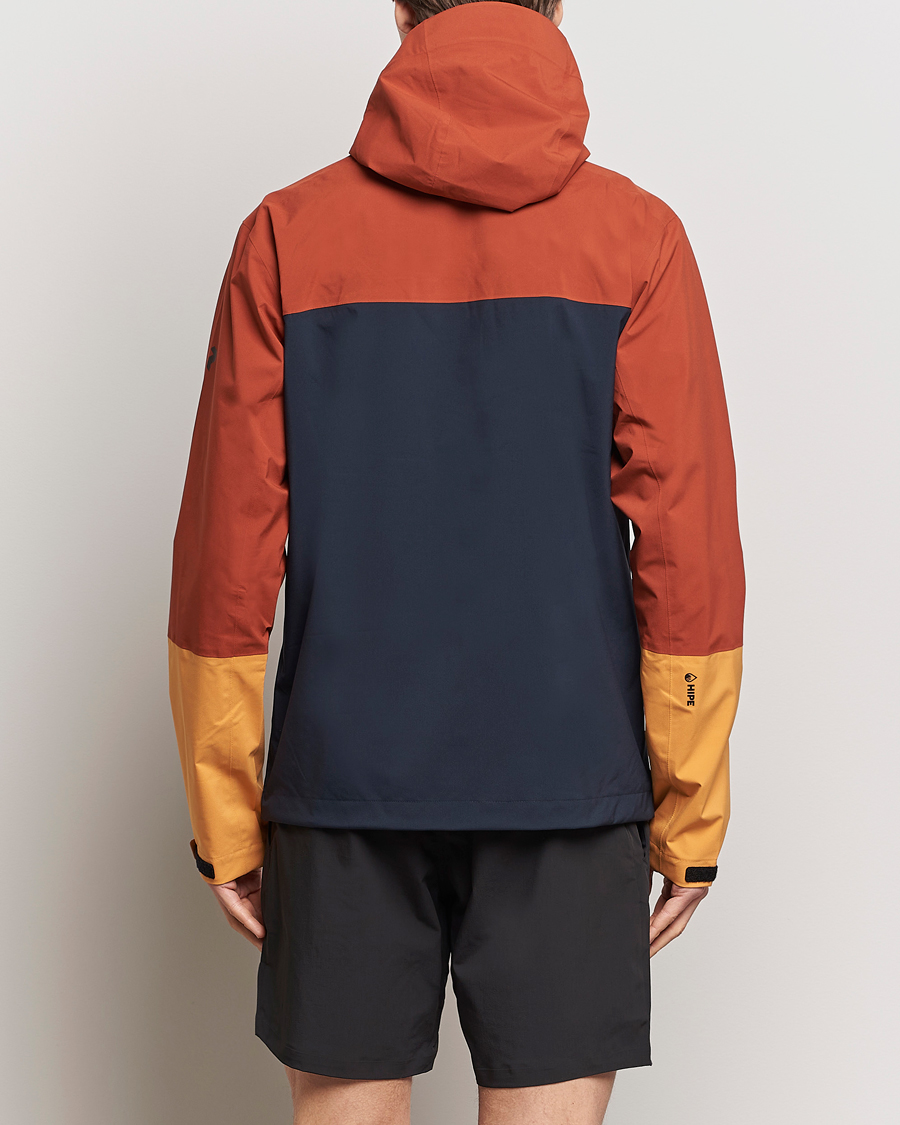 Heren | Jassen | Peak Performance | Trail Hipe Hooded Jacket Spiced/Salute Navy/Desert