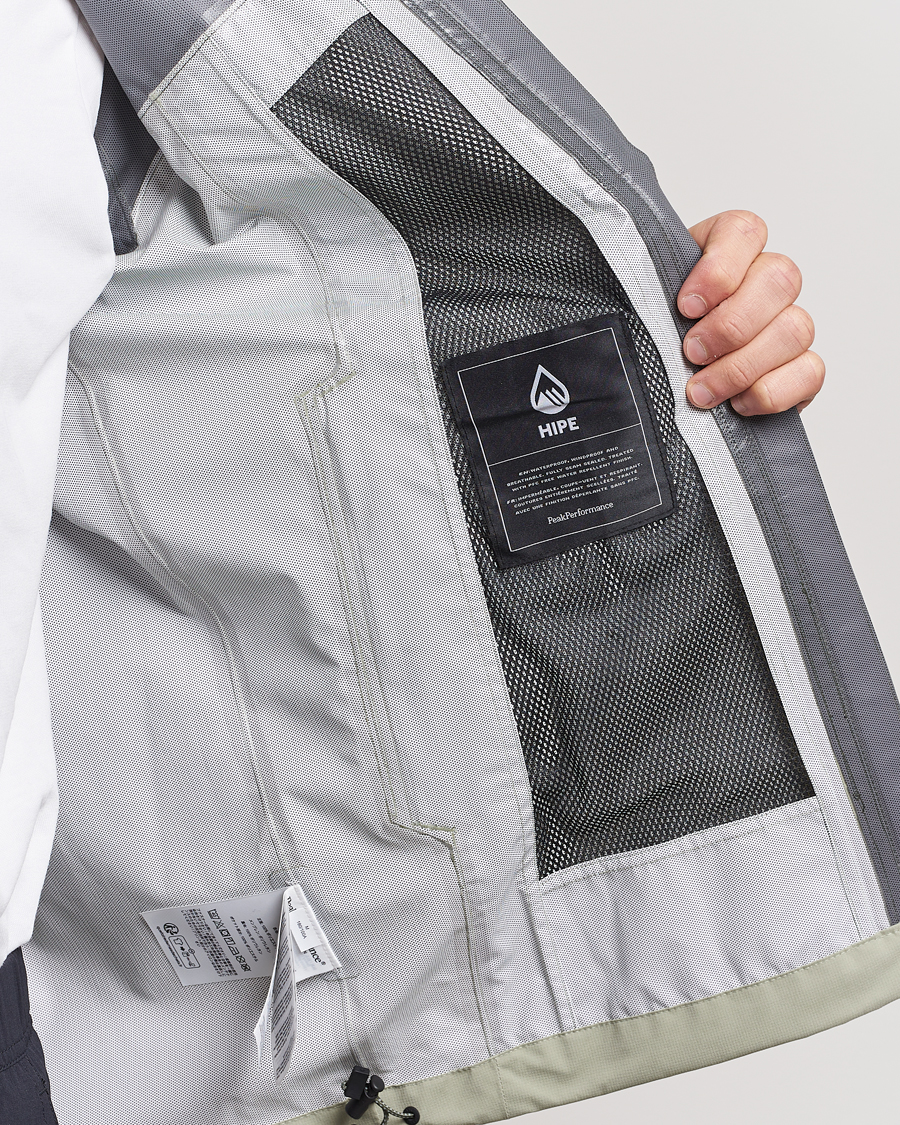 Heren | Jassen | Peak Performance | Trail Hipe Hooded Jacket Pine Needle/Limit Green