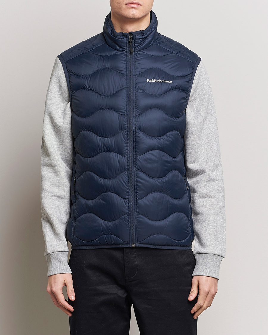 Heren |  | Peak Performance | Helium Down Vest Blue Shadow