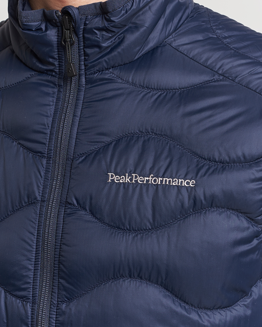 Heren | Jassen | Peak Performance | Helium Down Vest Blue Shadow