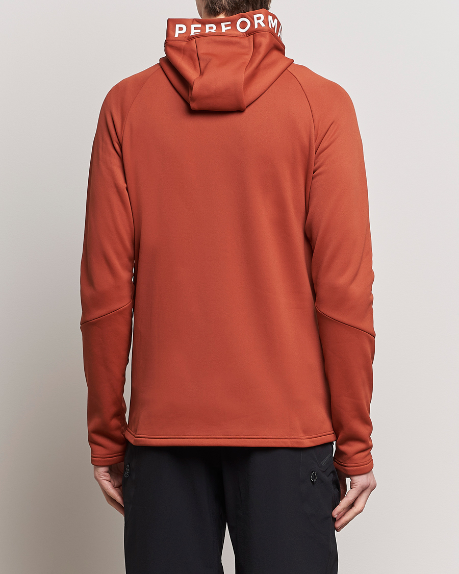 Heren | Truien | Peak Performance | Rider Hooded Full Zip Spiced
