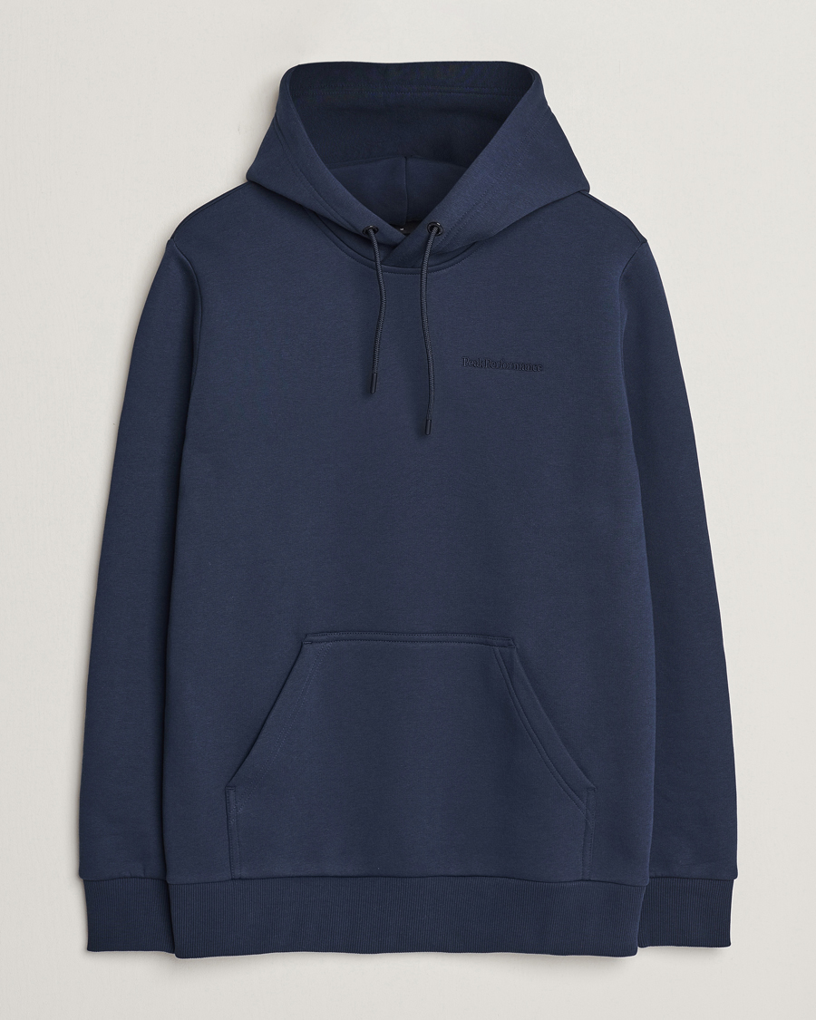 Heren | Truien | Peak Performance | Original Hoodie Blue Shadow