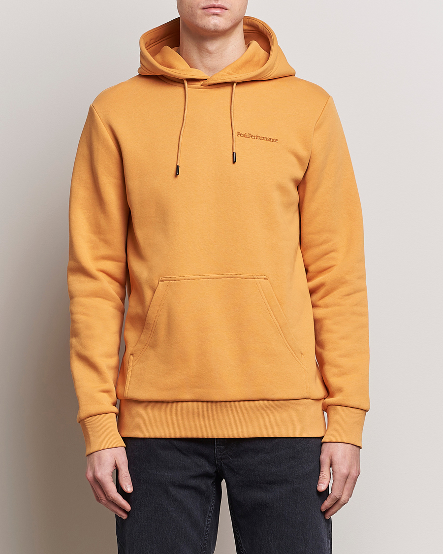 Heren | Truien | Peak Performance | Original Logo Hoodie Desert Blow