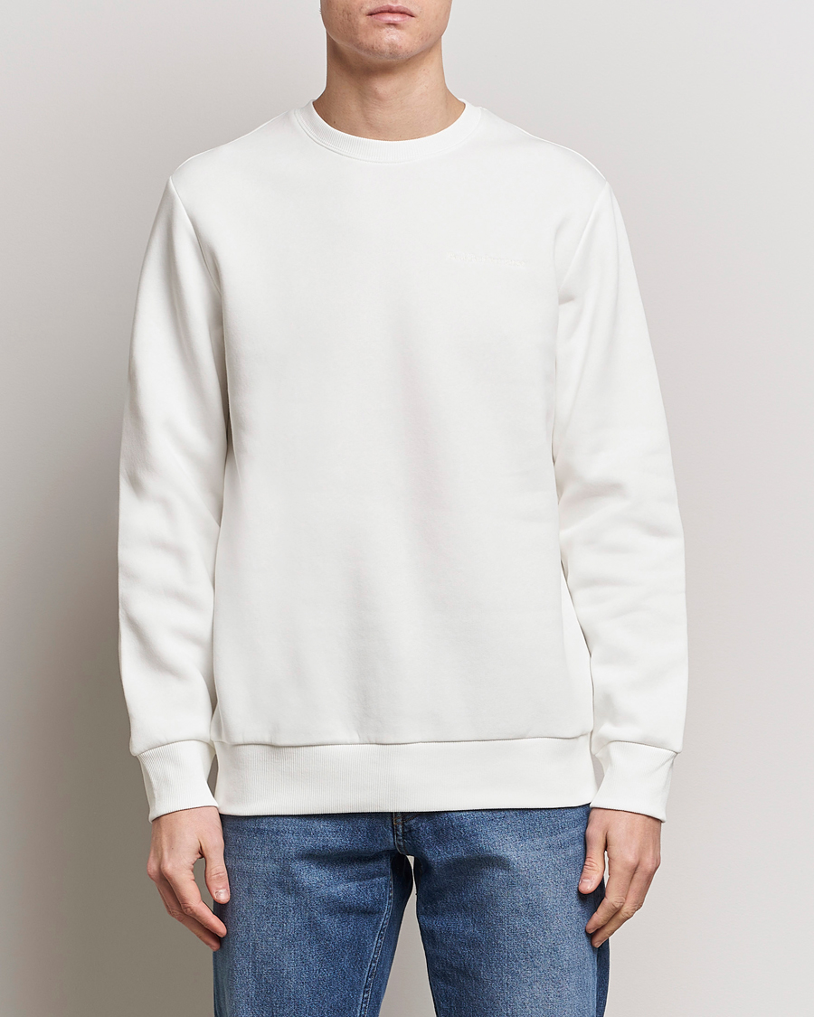 Heren |  | Peak Performance | Original Logo Crew Neck Sweatshirt Off White