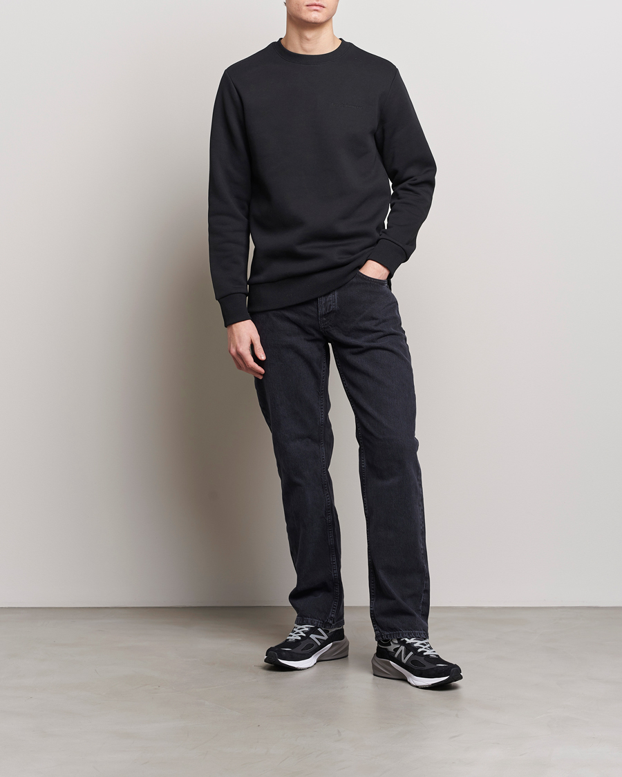 Heren | Truien | Peak Performance | Original Crew Neck Sweatshirt Black
