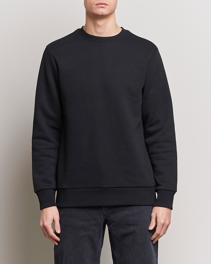 Heren | Truien | Peak Performance | Original Crew Neck Sweatshirt Black