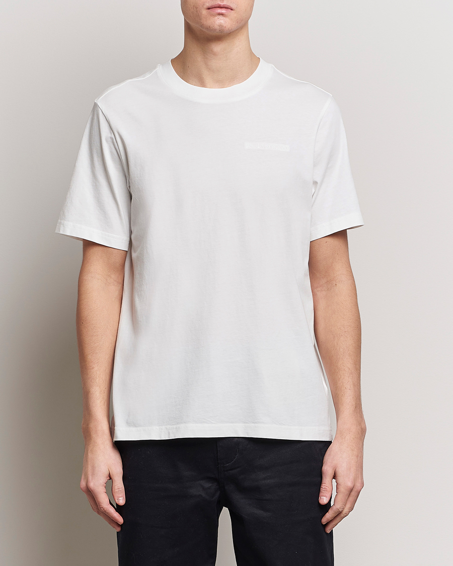 Heren | T-shirts | Peak Performance | Original Logo Crew Neck T-Shirt Off White