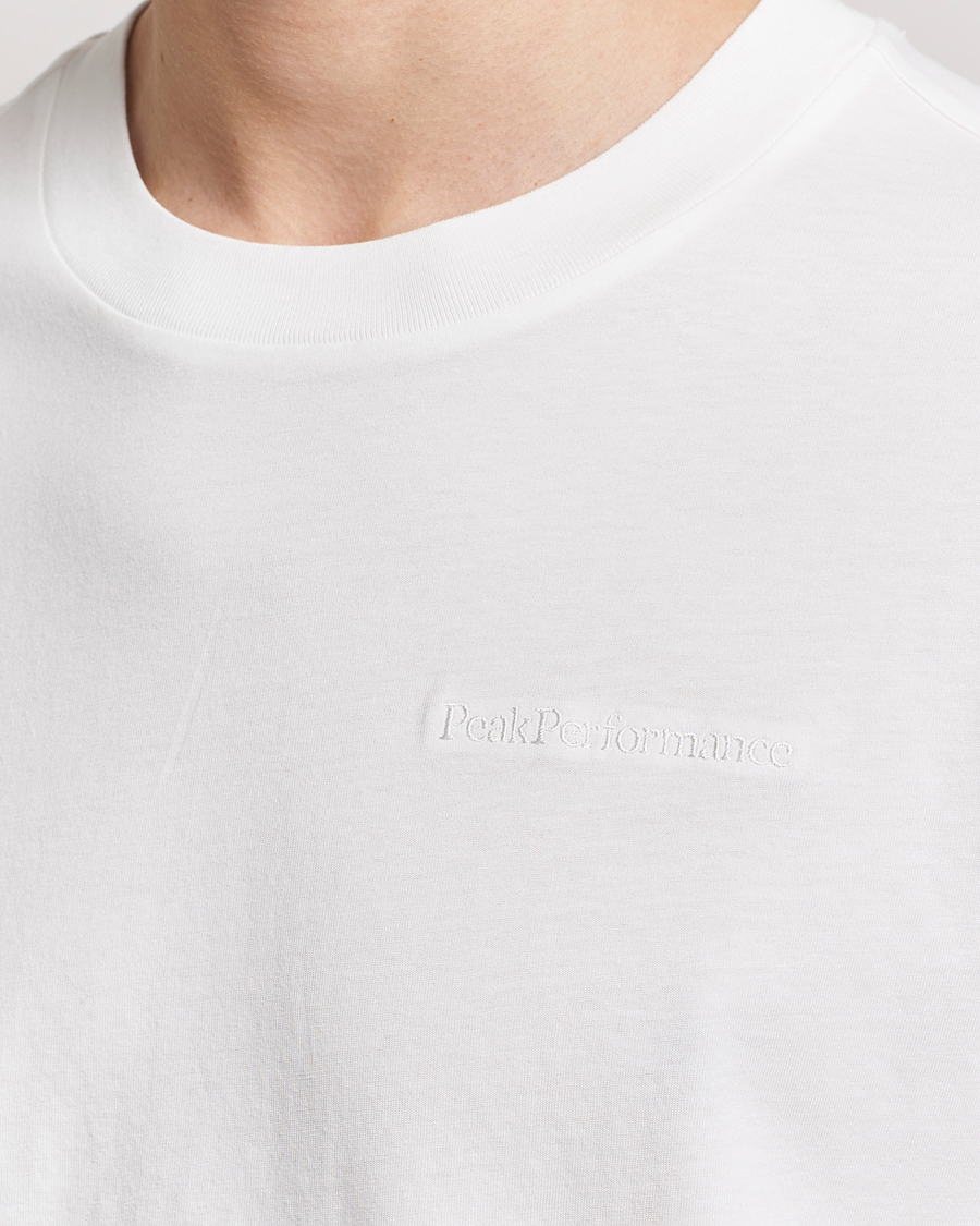 Heren | T-shirts | Peak Performance | Original Crew Neck T-Shirt Off White