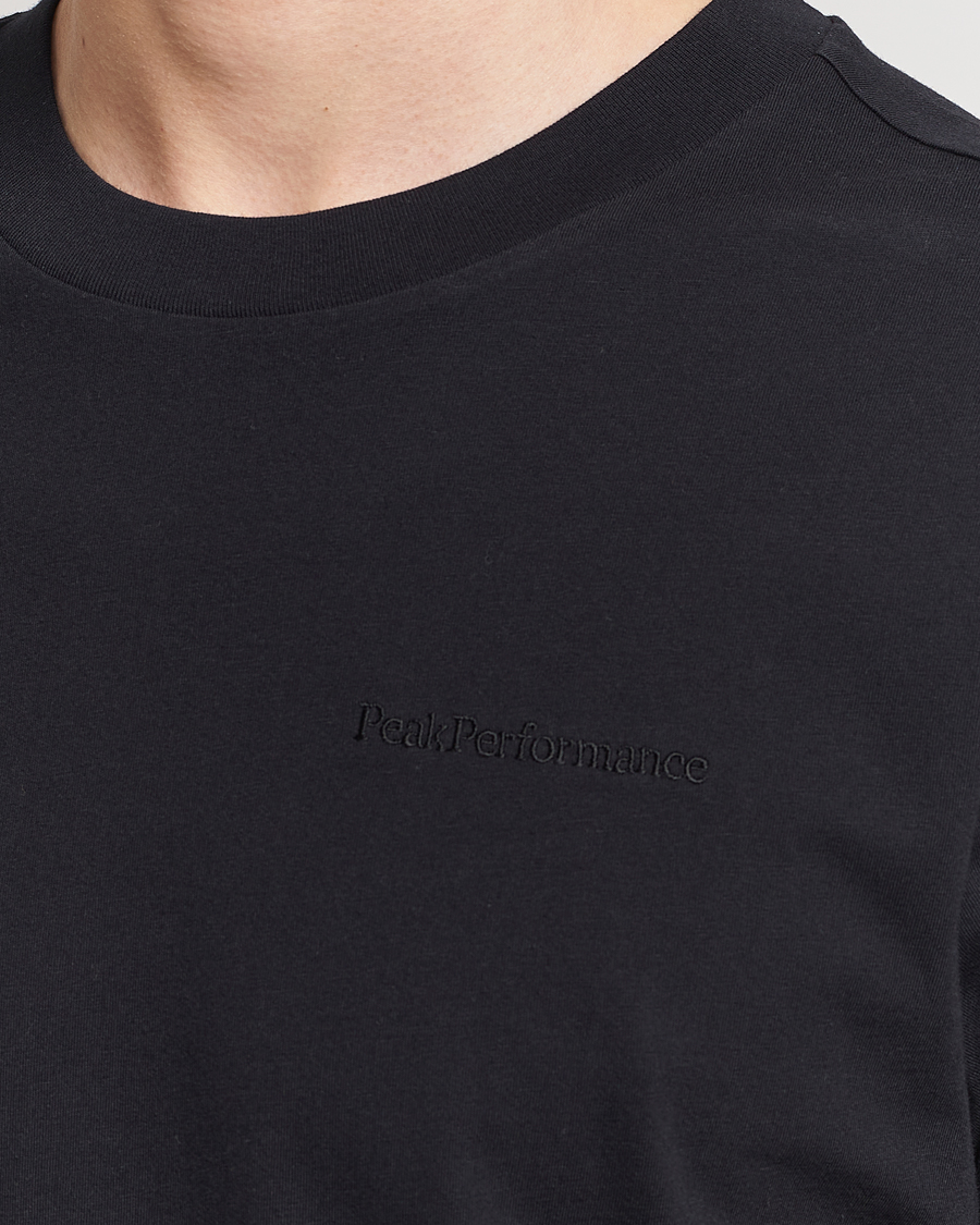 Heren | T-shirts | Peak Performance | Original Crew Neck T-Shirt Black