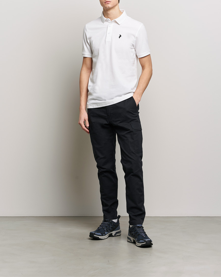 Heren | Polo's | Peak Performance | Classic Cotton Polo White
