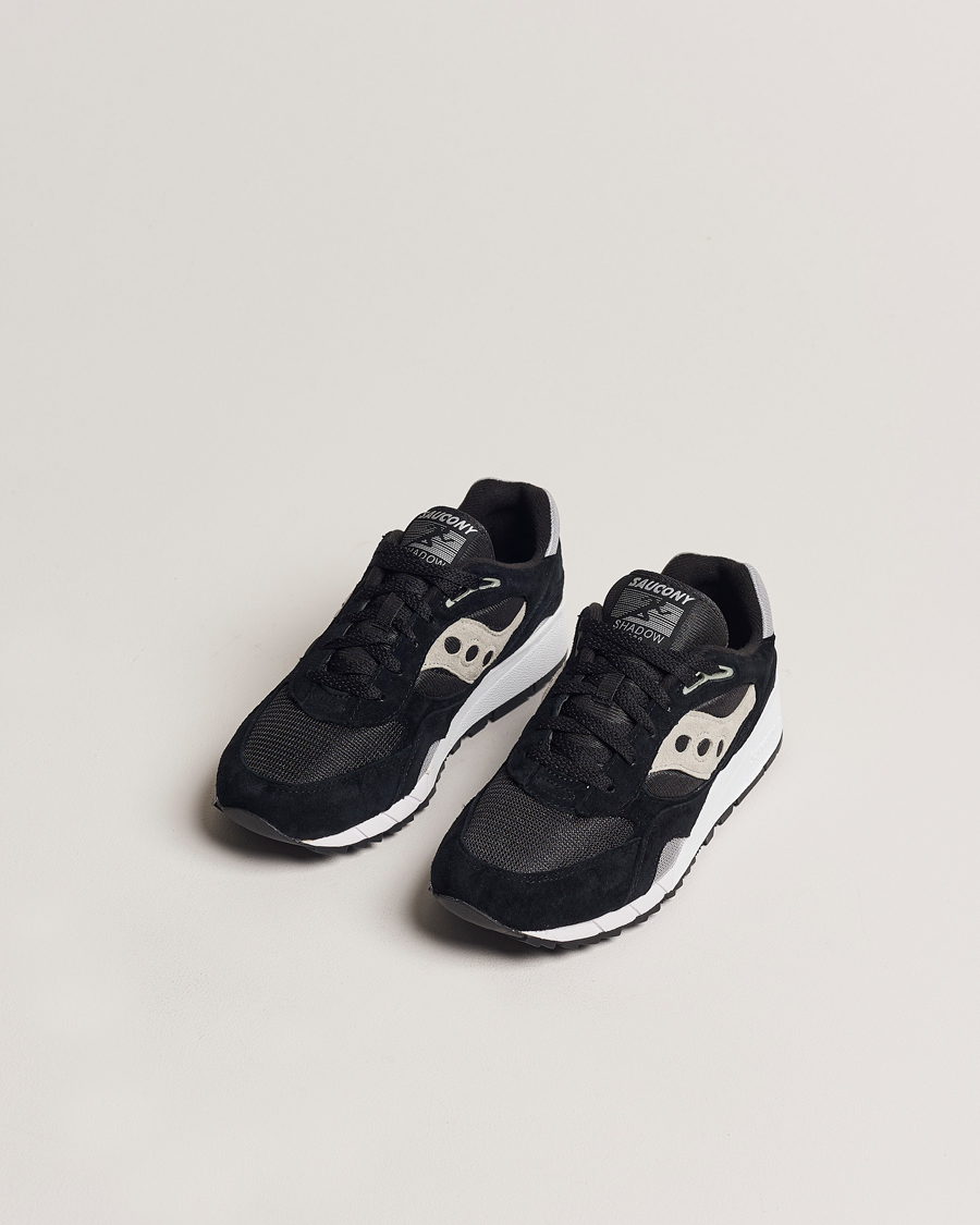 Heren | Saucony Shadow 6000 Sneaker Black/Grey | Saucony | Shadow 6000 Sneaker Black/Grey