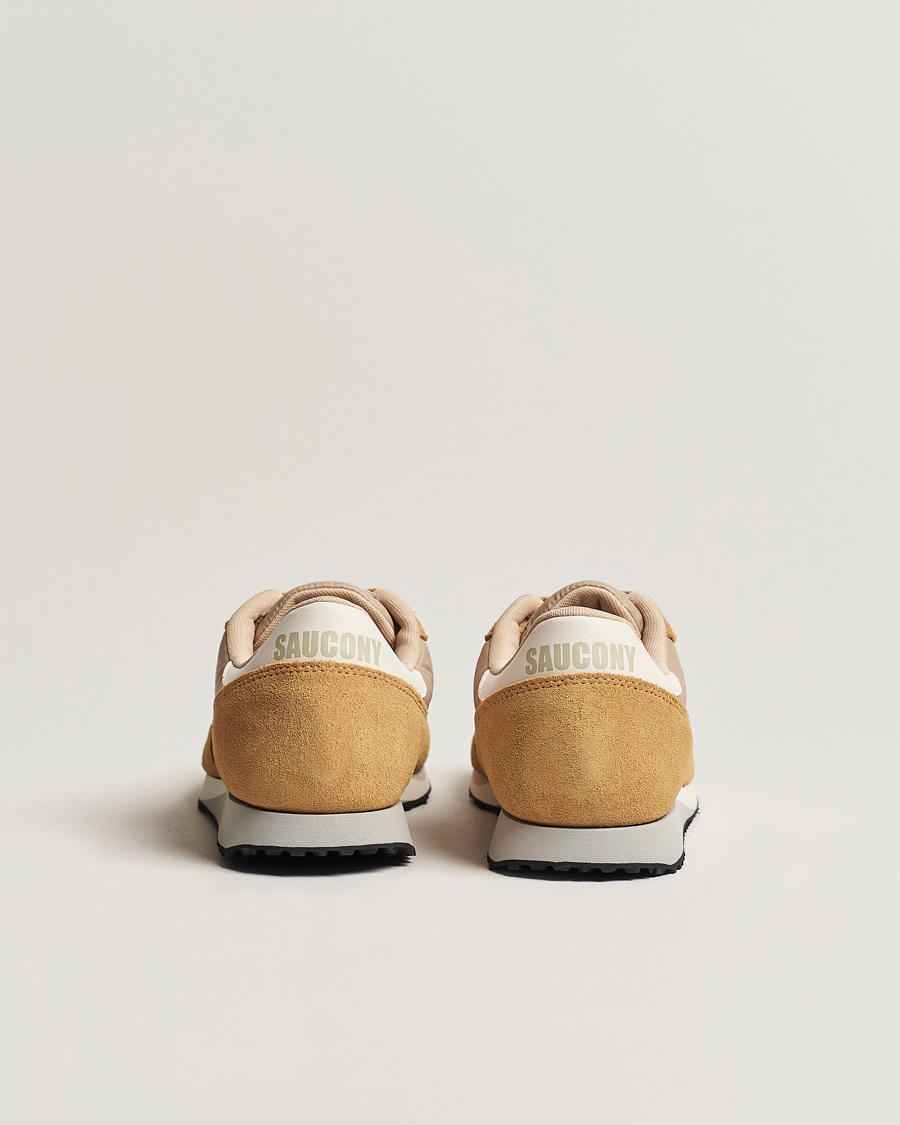 Heren | Saucony DXN Trainer Sneaker Sand/Off White | Saucony | DXN Trainer Sneaker Sand/Off White
