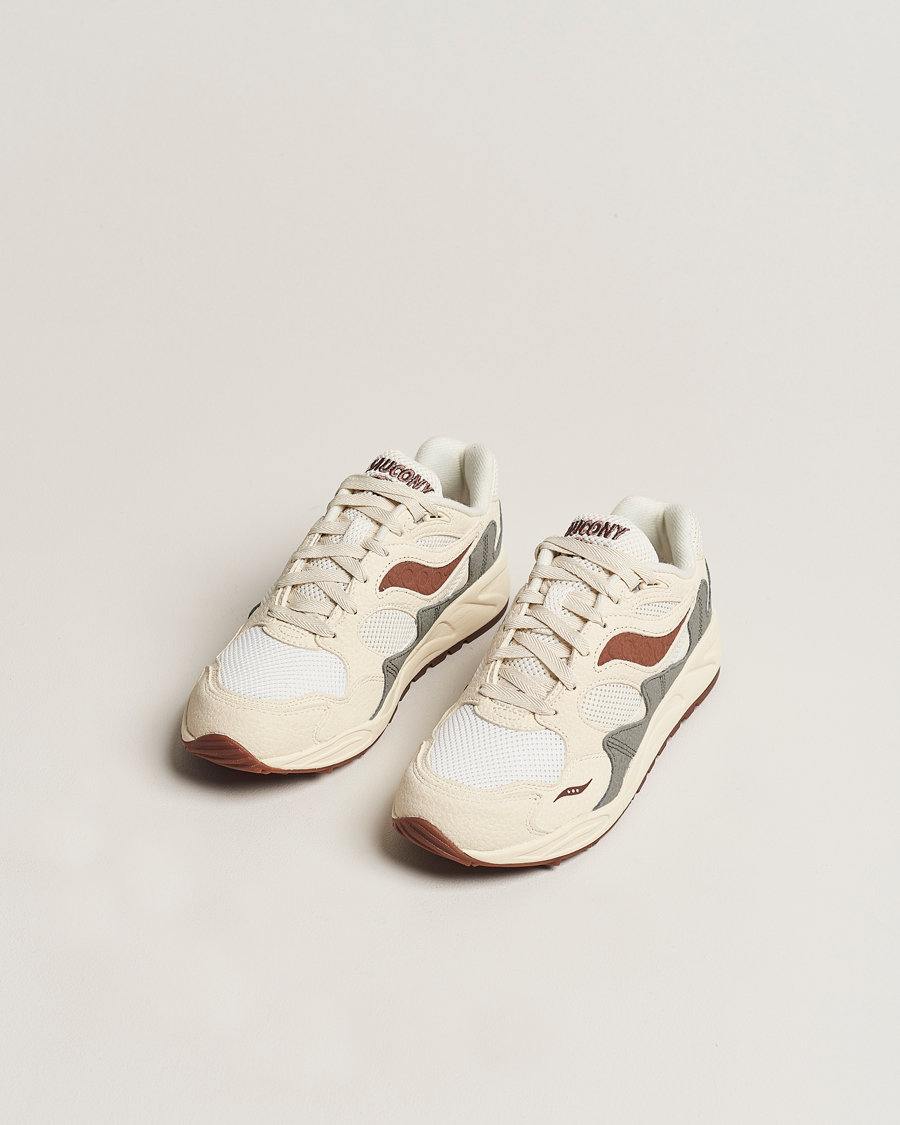 Heren |  | Saucony | Grid Shadow 2 Sneaker Sand/Brown