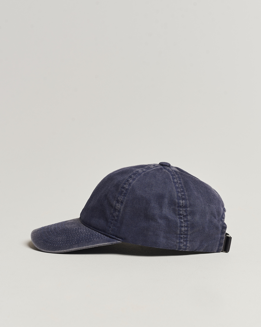 Heren |  | Varsity Headwear | Washed Cotton Baseball Cap Blue