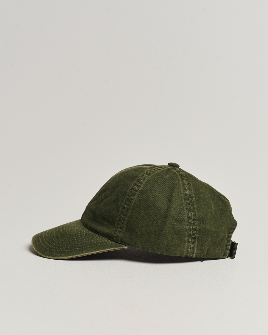 Heren |  | Varsity Headwear | Washed Cotton Baseball Cap Green
