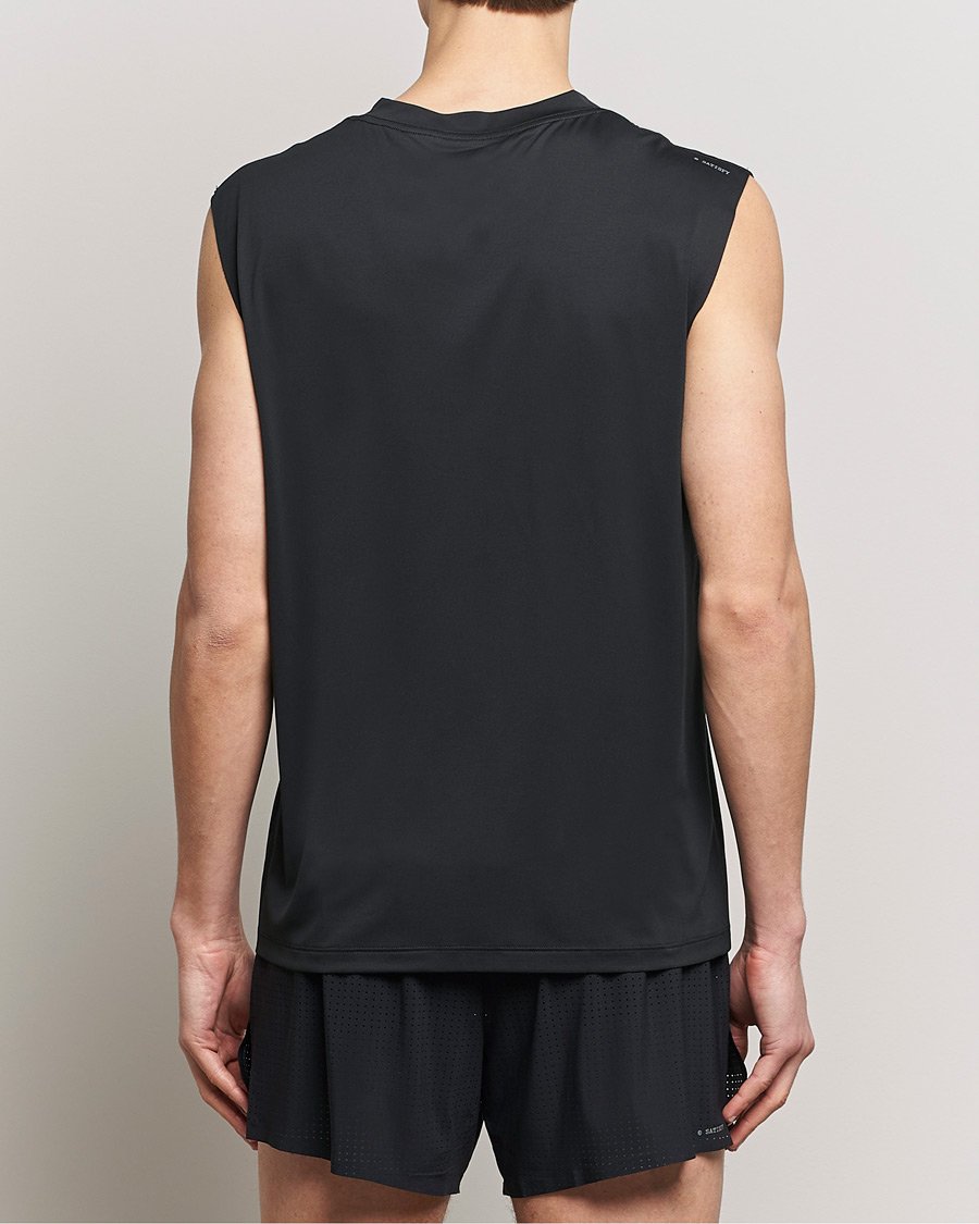 Heren | T-shirts | Satisfy | AuraLite Muscle Tee Black