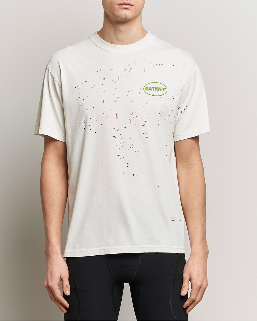 Heren |  | Satisfy | MothTech T-Shirt Off White