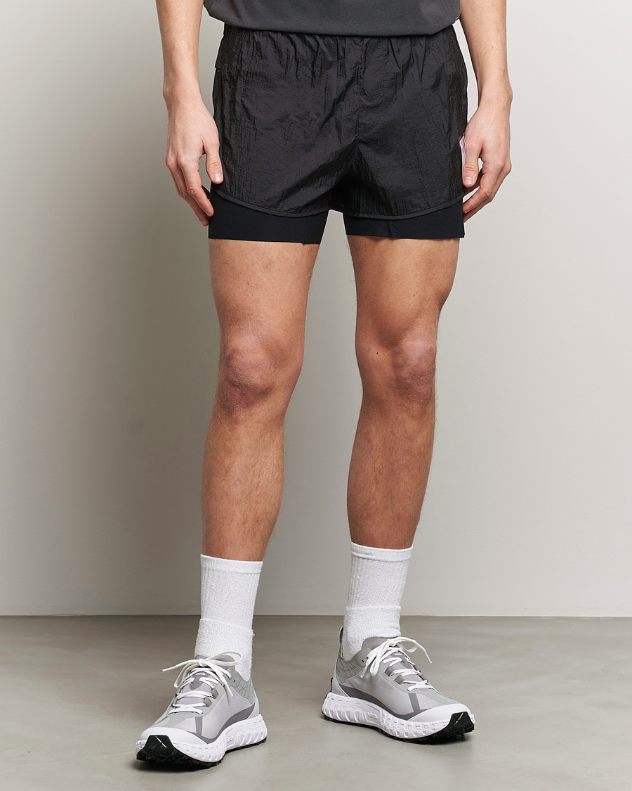 Heren | Functionele shorts | Satisfy | Rippy 3 Inch Trail Shorts Black