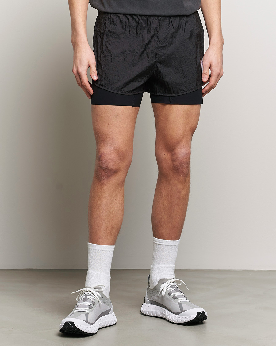 Heren | Contemporary Creators | Satisfy | Rippy 3 Inch Trail Shorts Black