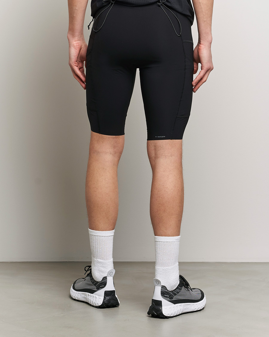 Heren | Korte broek | Satisfy | Justice Cargo 9 Inch Half Tights Black