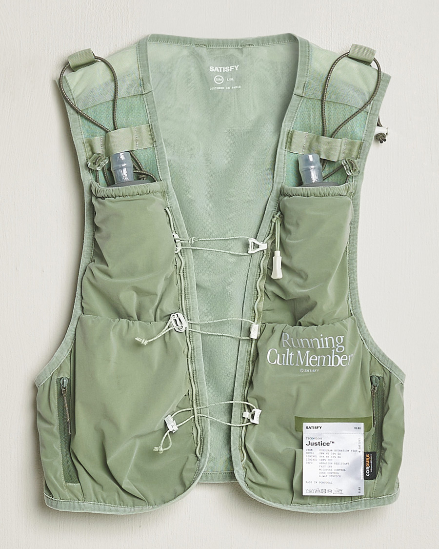Heren | Satisfy Justice Cordura Hydration Vest Mineral Tinguaite | Satisfy | Justice Cordura Hydration Vest Mineral Tinguaite