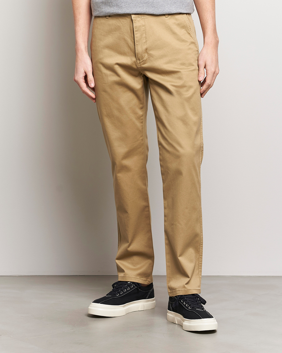 Heren | Kleding | Dockers | Original OPP Slim Twill Stretch Chino Harvest Gold