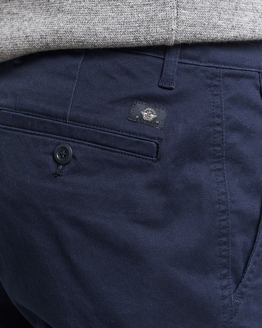 Heren | Broeken | Dockers | Original OPP Slim Twill Stretch Chino Navy Blazer