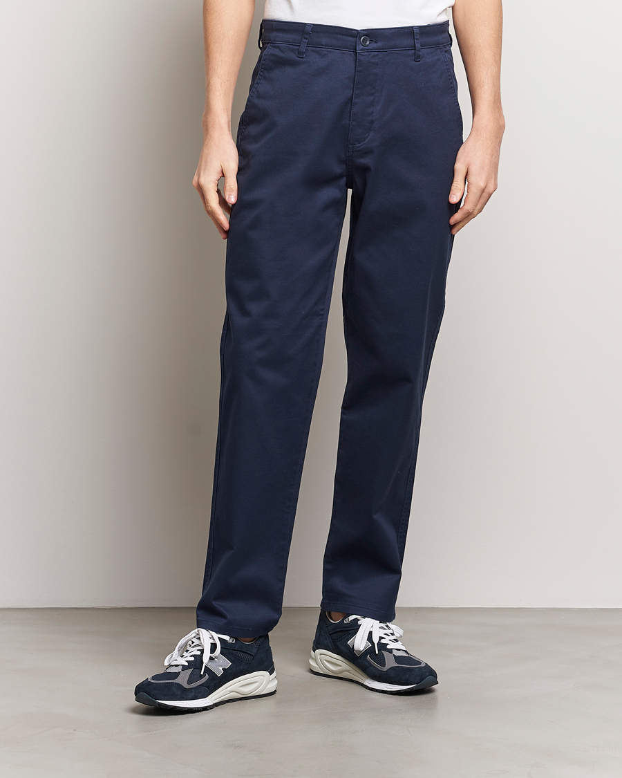 Heren | American Heritage | Dockers | Original OPP Straight Twill Stretch Chino Navy