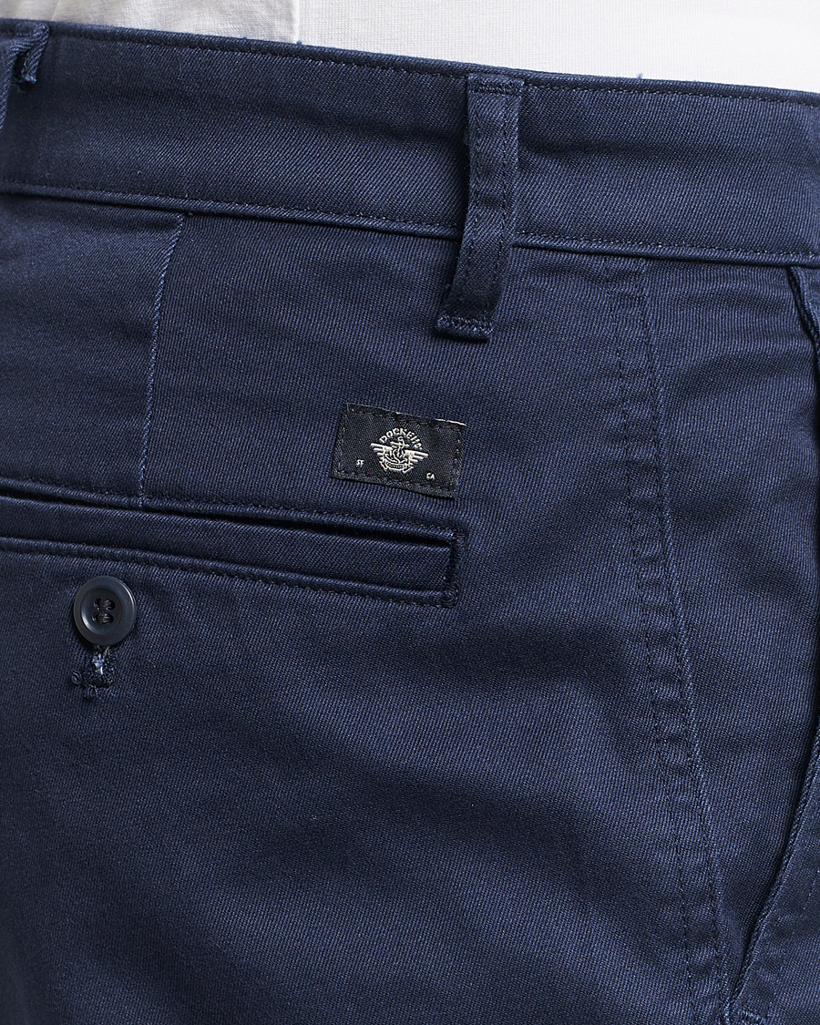 Heren | Broeken | Dockers | Original OPP Straight Twill Stretch Chino Navy Blazer