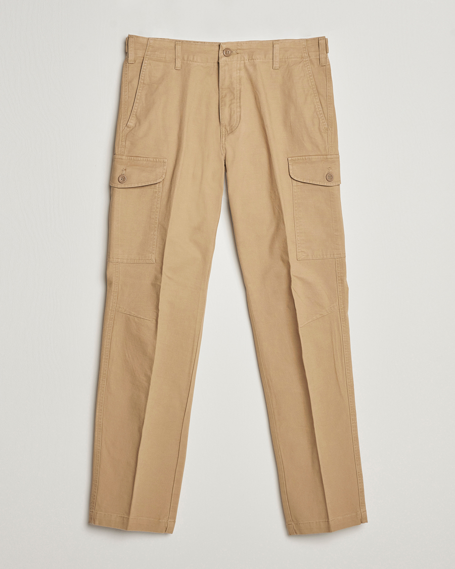 Heren | Broeken | Dockers | Slim Cotton Cargo Pants Harvest Gold