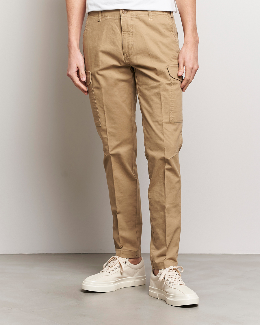 Heren | Broeken | Dockers | Slim Cotton Cargo Pants Harvest Gold