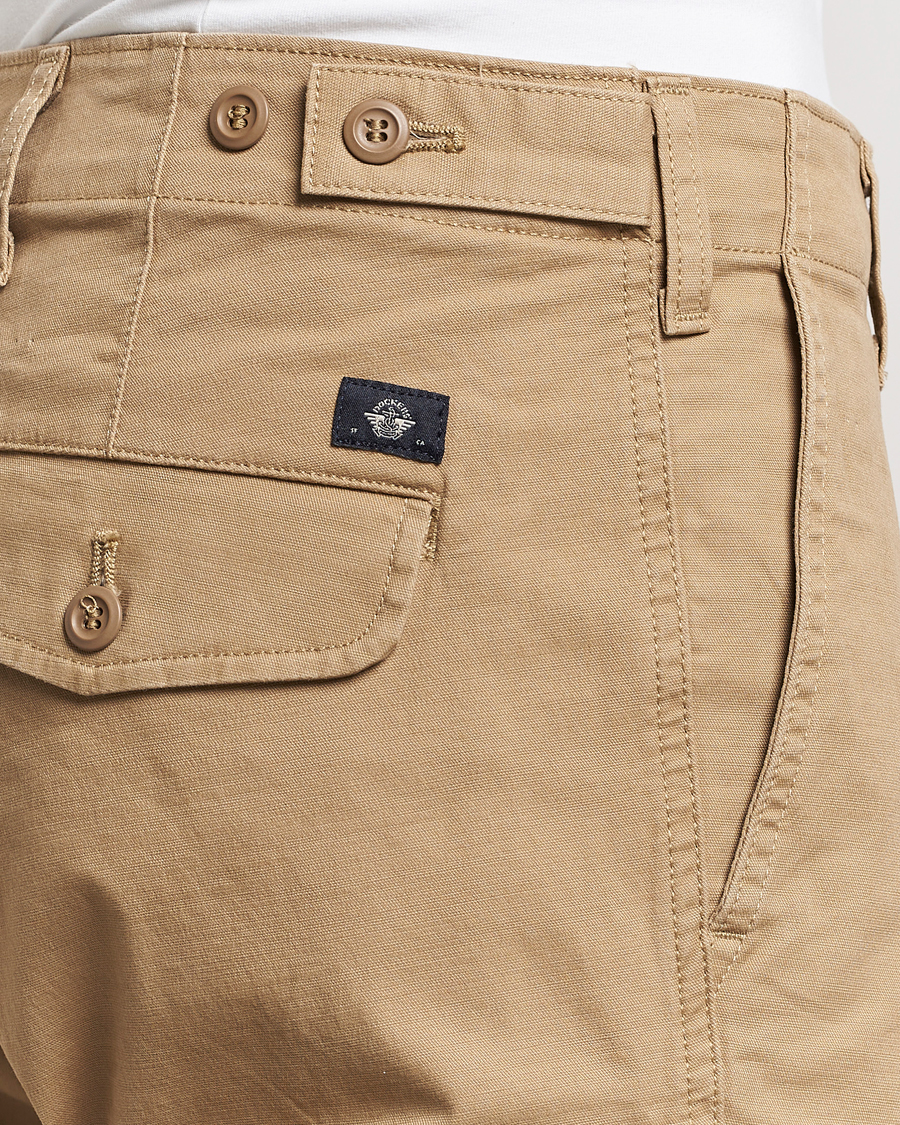 Heren | Broeken | Dockers | Slim Cotton Cargo Pants Harvest Gold