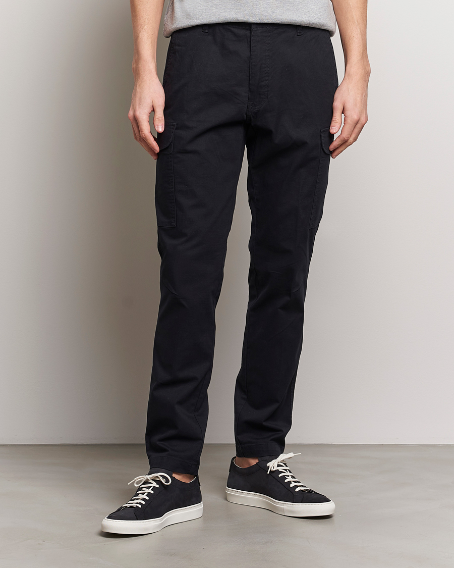 Heren | Cargobroeken | Dockers | Slim Cotton Cargo Pants Black