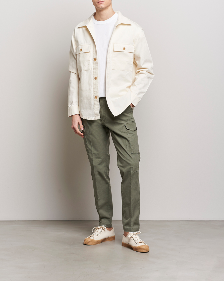 Heren | Broeken | Dockers | Slim Cotton Cargo Pants Camo