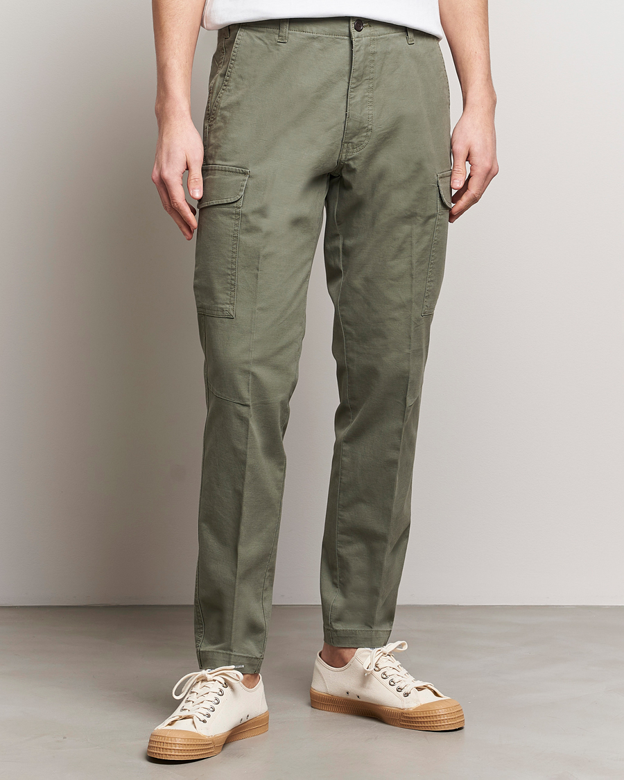 Men | Cargo Trousers | Dockers | Slim Cotton Cargo Pants Camo