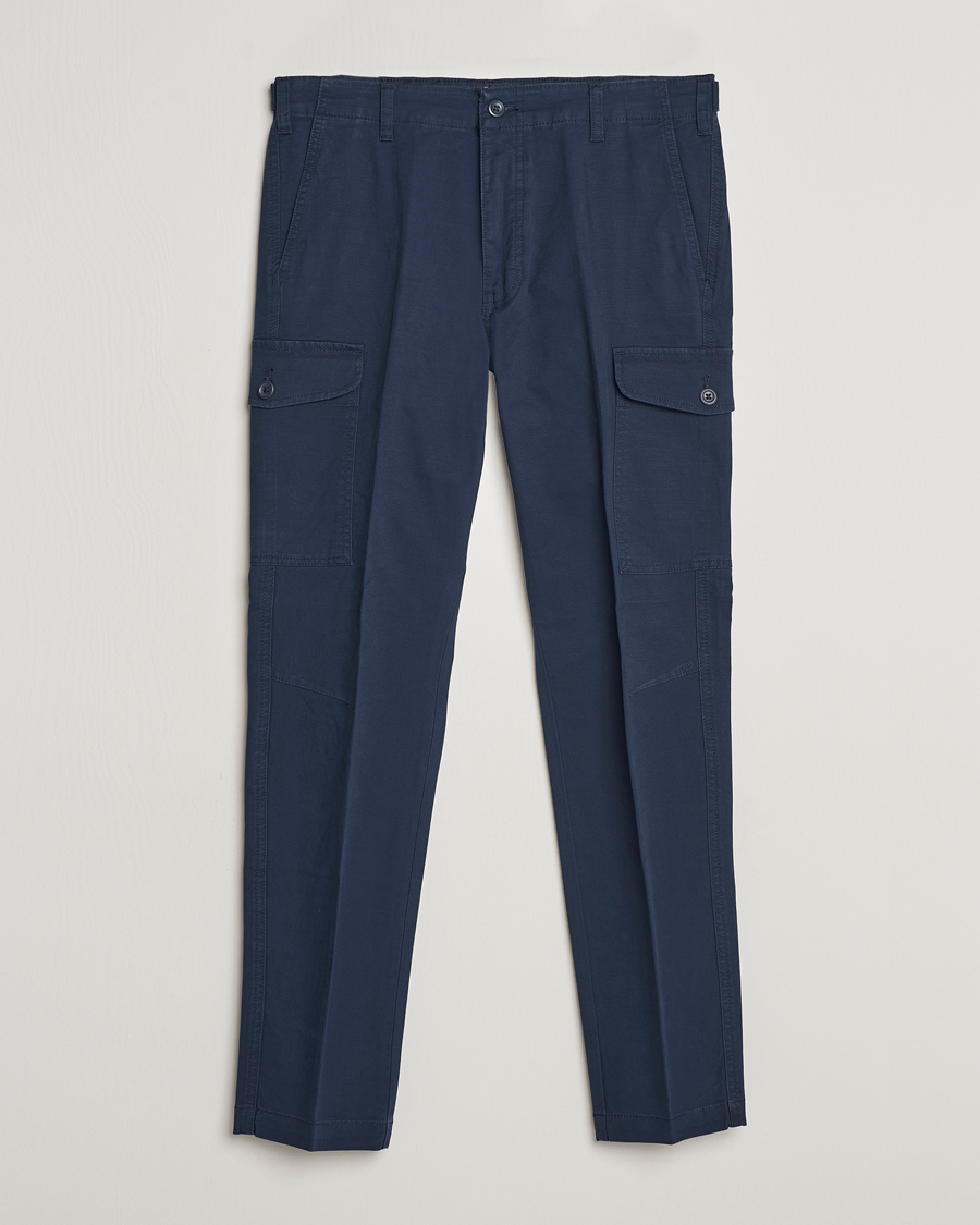 Heren | Broeken | Dockers | Slim Cotton Cargo Pants Navy