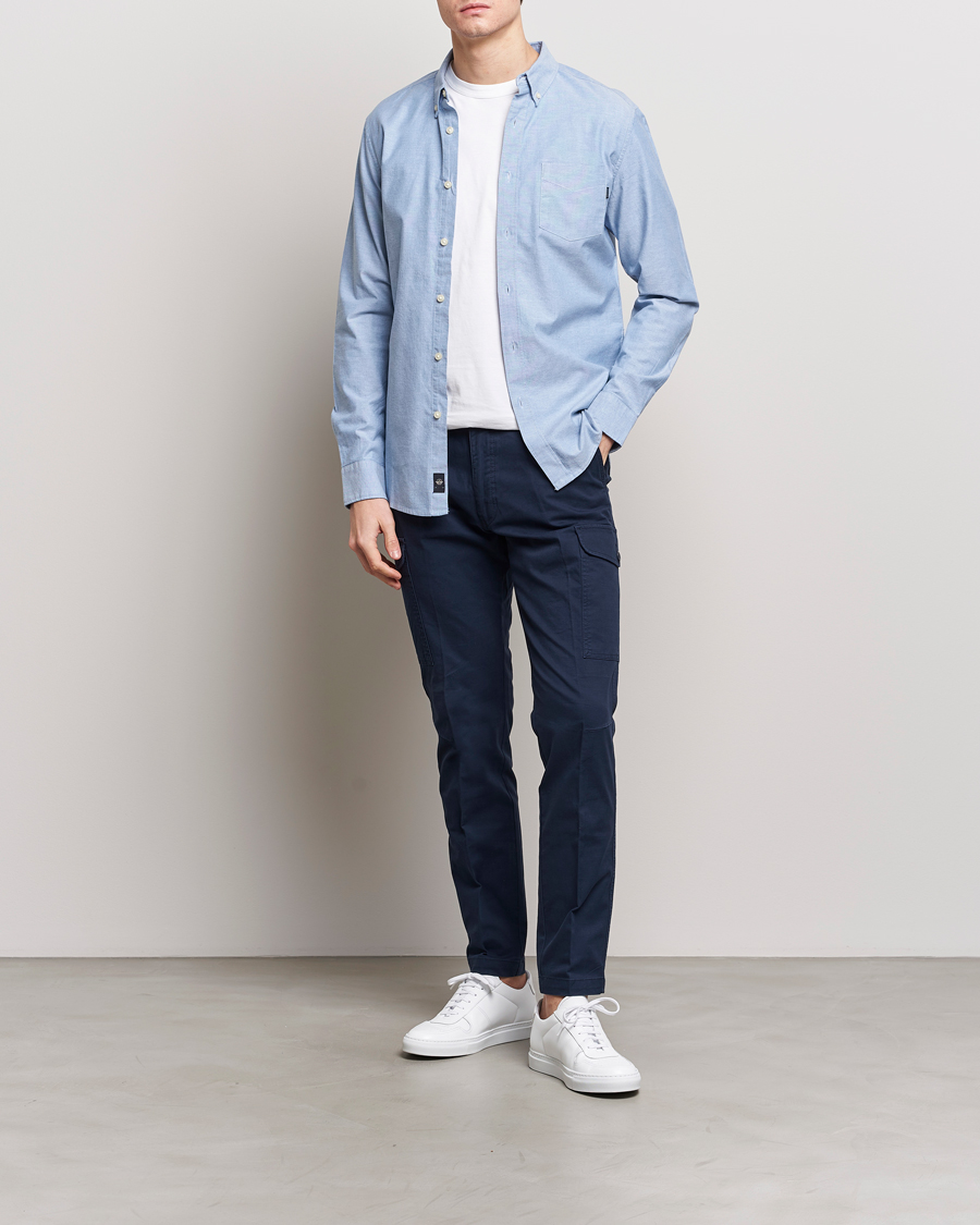 Heren | Broeken | Dockers | Slim Cotton Cargo Pants Navy