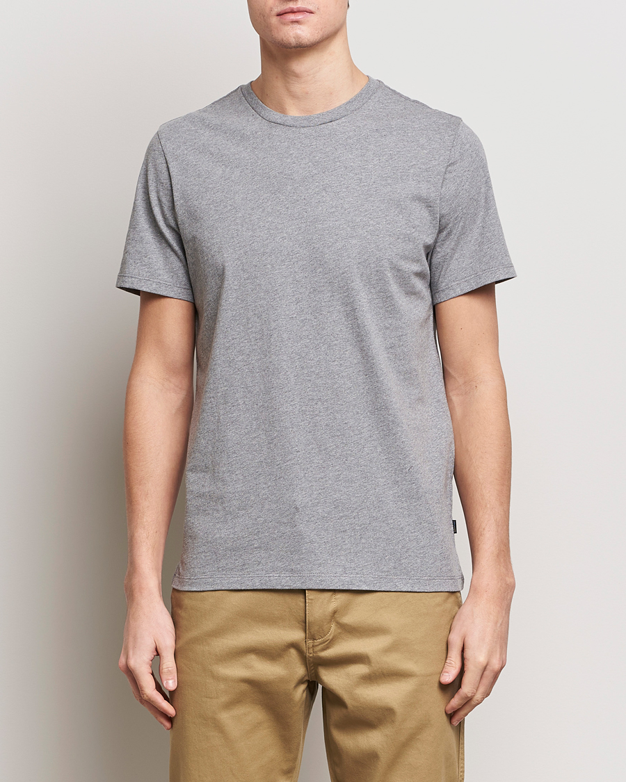 Heren | T-shirts | Dockers | 2-Pack Cotton T-Shirt Navy/Grey