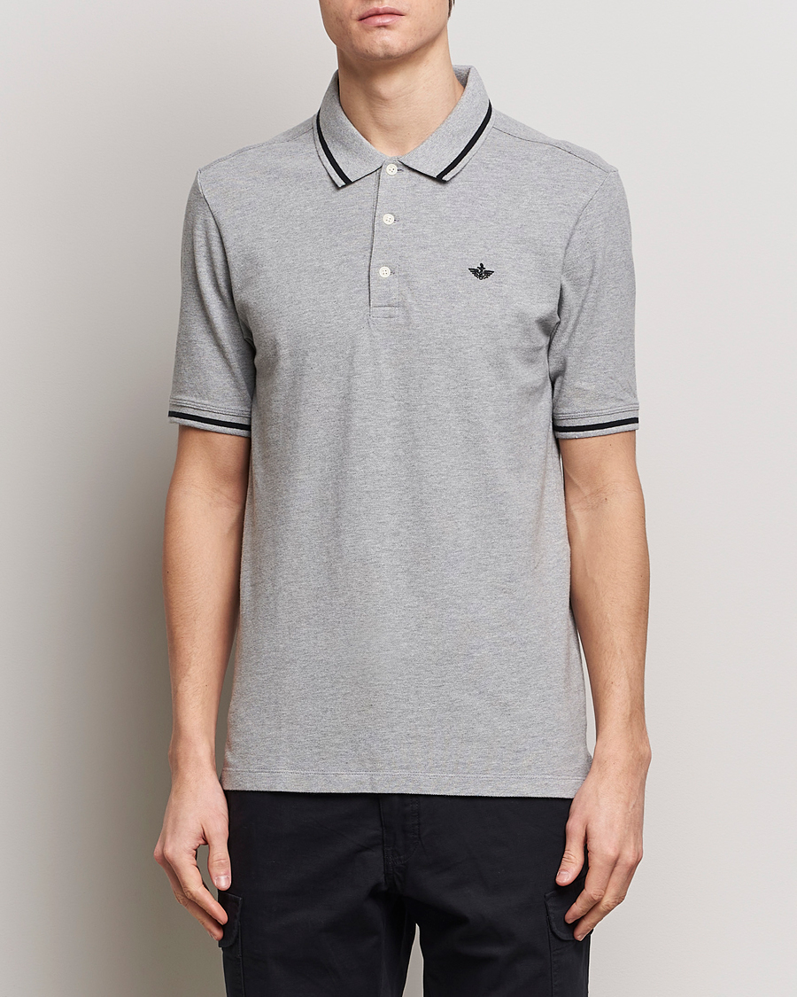 Heren | Afdelingen | Dockers | Original Cotton Polo Mid Grey Heather