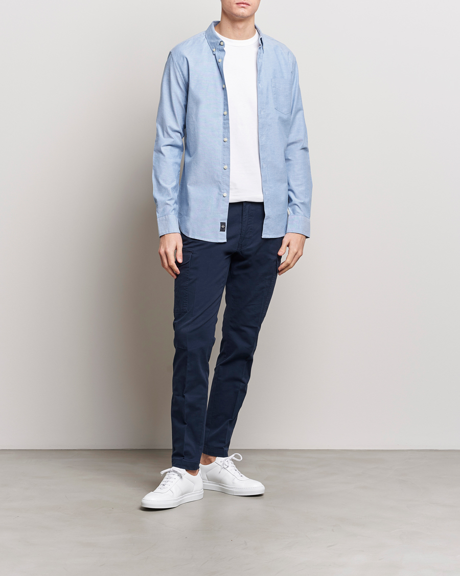 Heren | Overhemden | Dockers | Cotton Stretch Oxford Shirt Delft